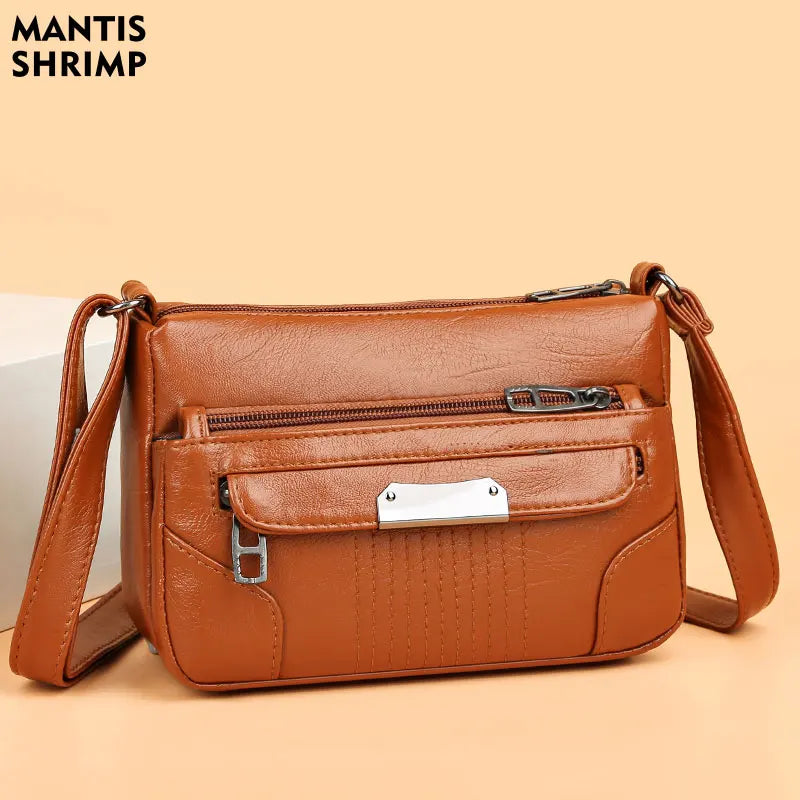 Women Shoulder Bag Large Capacity Crossbody Middle-aged Mother Bag