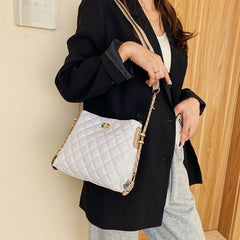 Women Bag Chain Shoulder Handbags PU Messenger Crossbody Bags