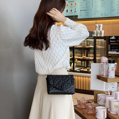 Women Chain Crossbody Bag Square Small Messenger Shoulder Mini Bag