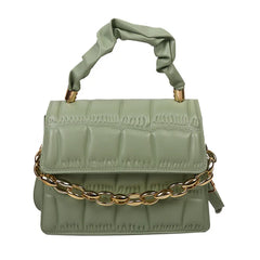 Small Square Bag PU Leather Shoulder Messenger Crossbody Bag