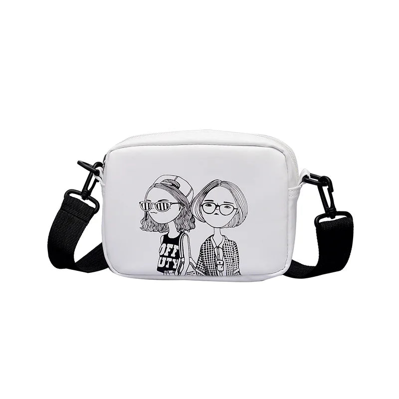 Japanese Student Shoulder Bag Crossbody Phone Bag Handbag