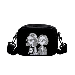 Japanese Student Shoulder Bag Crossbody Phone Bag Handbag