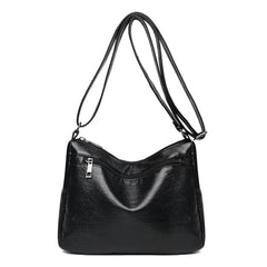 Retro Women Bag PU Leather Shoulder Totes Classic Brown Crossbody Pack