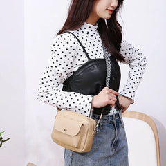 Women Small Square Bag Rhombus Shoulder Messenger Crossbody Handbag