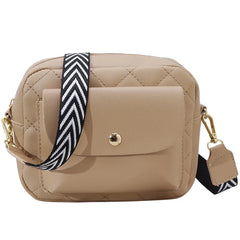 Women Small Square Bag Rhombus Shoulder Messenger Crossbody Handbag