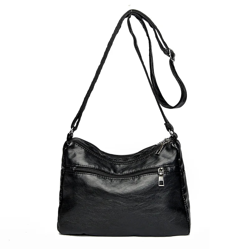 Women Bags Shoulder Bags Vintage Hobo Bag Soft PU Leather Crossbody Handbag