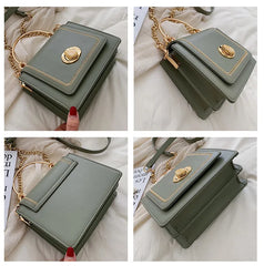 Women Bags PU Leather Handbags Ladies Messenger Crossbody Bag