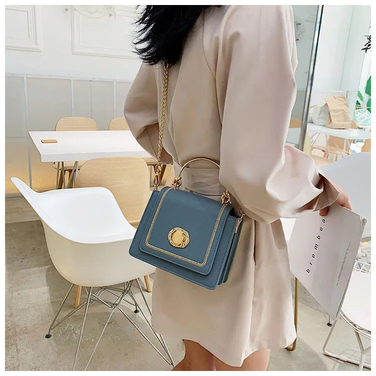 Women Bags PU Leather Handbags Ladies Messenger Crossbody Bag
