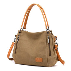 Crossbody Shoulder Bag for Women Canvas Handbag
