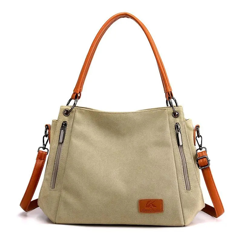 Crossbody Shoulder Bag for Women Canvas Handbag
