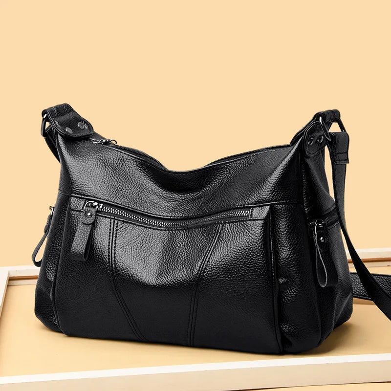 Leather Purses Handbags Lady Shoulder Messenger Crossbody Bags For Women
