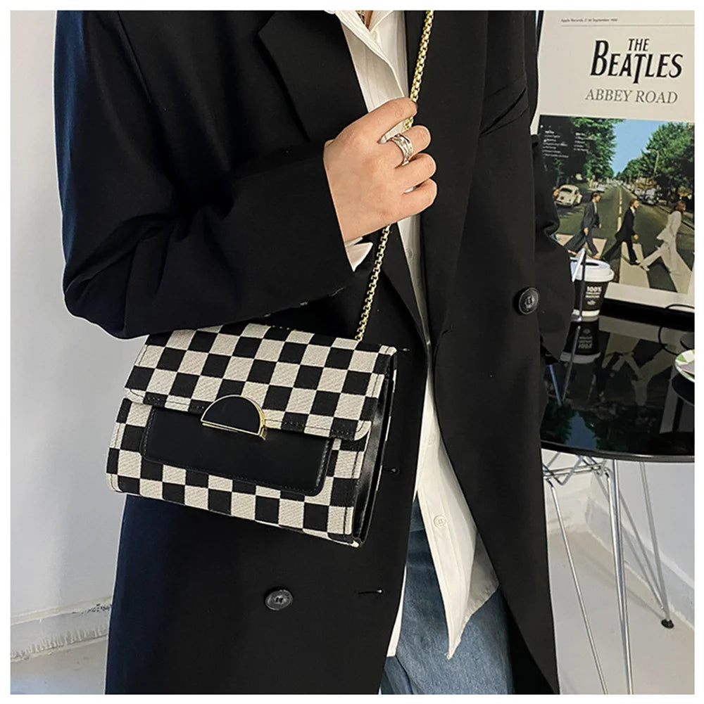 PU Leather Crossbody Bags for Women Lady Shoulder Messenger Pack