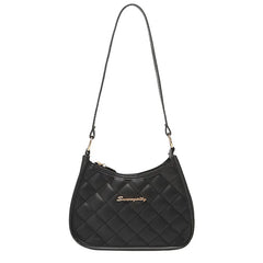 Retro Mini PU Armpit Shoulder Bag Clutch Hobos Chain Purse Handbag
