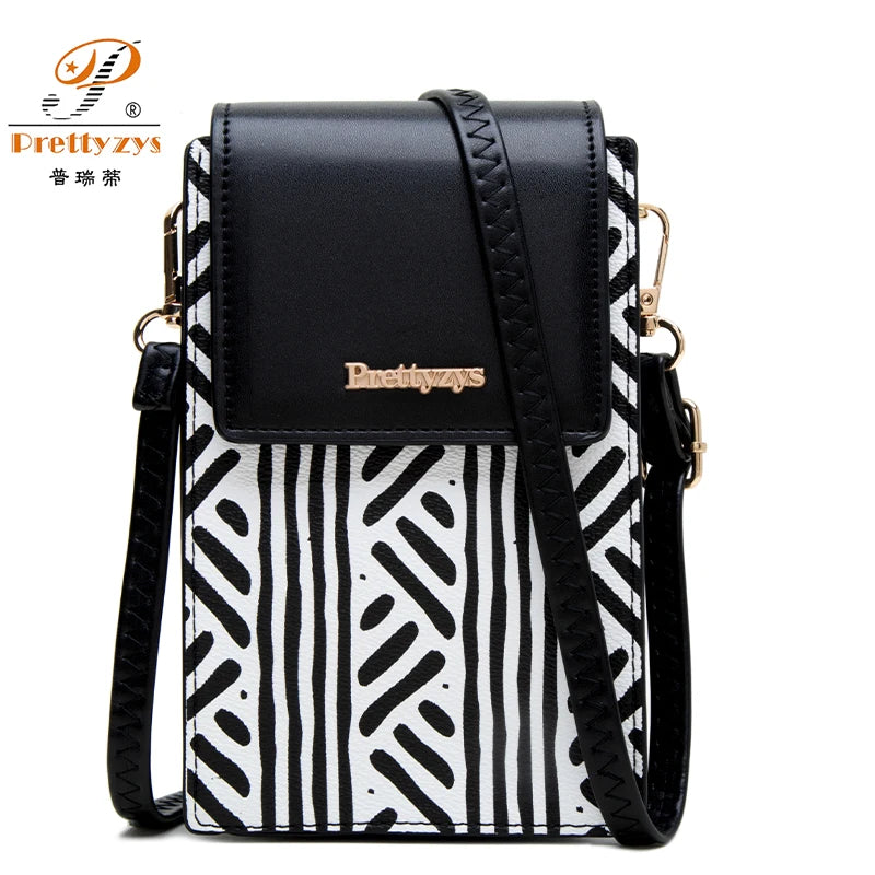 Women Soft Leather Wallets Phone Purse Crossbody Handbag