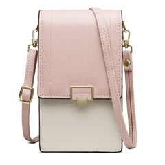 Soft Leather Wallets Cell Phone Purse Crossbody Strap Handbag