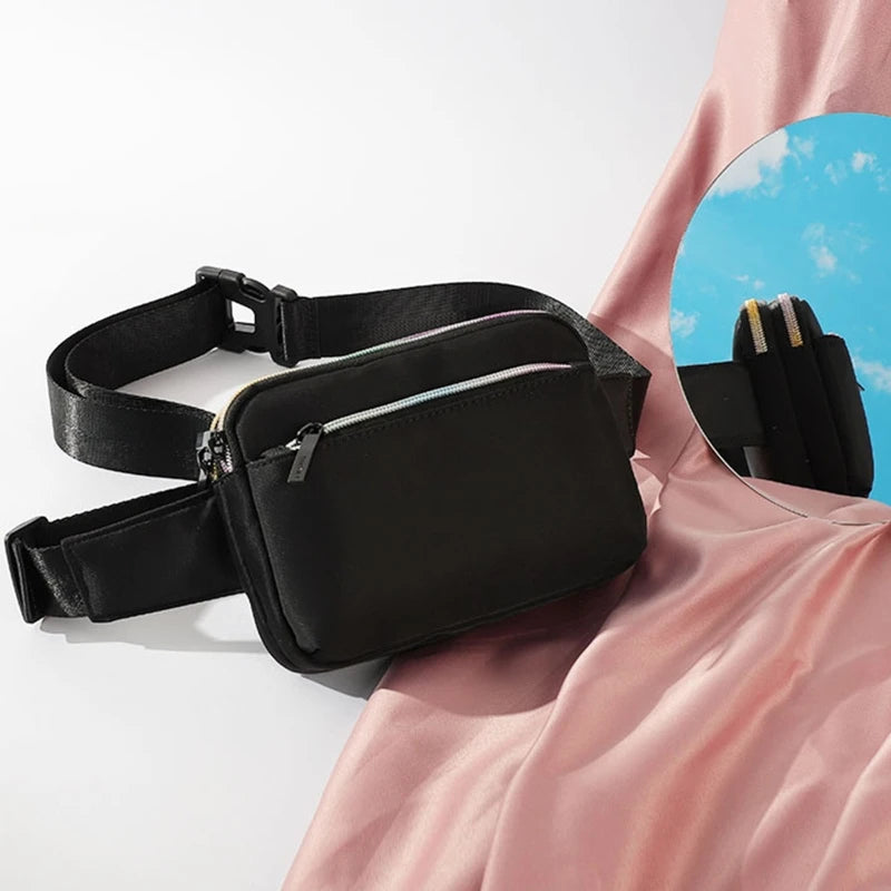 Women Belt Bag Fanny Pack Phone Money Cash Light Sports Waist Bags