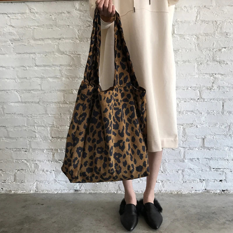 Women Large Canvas Shopping Bag Reusable Tote Grocery Eco Shopper Shoulder Bags