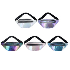 Women Holographic Bum Bag Waist Pack Shoulder Phone Pouch