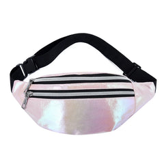Women Holographic Bum Bag Waist Pack Shoulder Phone Pouch