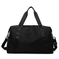 Large Waterproof Nylon Tote Bag for Women - Travel, Gym, Weekend
