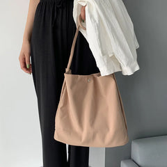 Women Candy Nylon Bag High Capacity Canvas Hand Bag