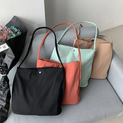 Women Candy Nylon Bag High Capacity Canvas Hand Bag