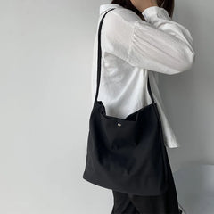 Women Candy Nylon Bag High Capacity Canvas Hand Bag