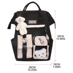 Candy Colors Backpacks for Teenage Girl