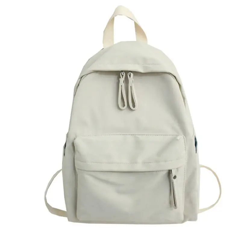 Women Canvas Backpack Large Capacity Daypack Travel Bookbag