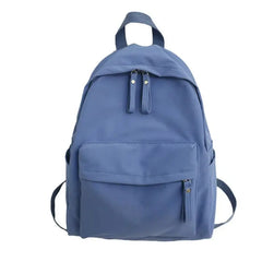 Women Canvas Backpack Large Capacity Daypack Travel Bookbag