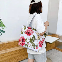 Women Canvas Shoulder Bag Large Capacity Handbags Tote Bag