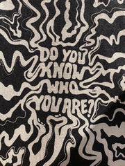 Y2K Graffiti Canvas Shopper Bag Eco Handbag Tote