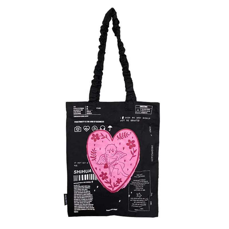 Women Canvas Shopping Bag Eco Handbag Tote Reusable