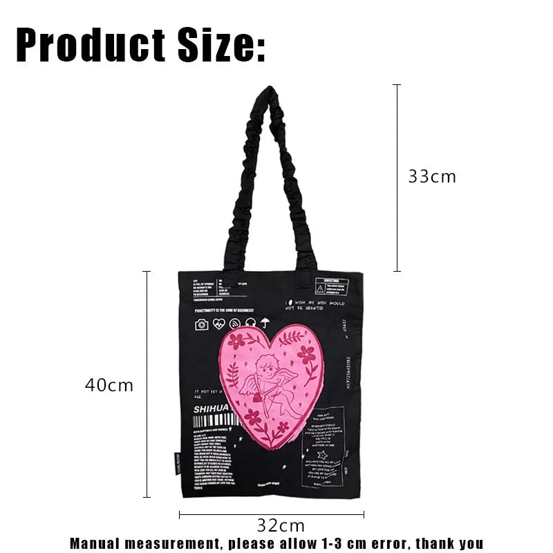 Women Canvas Shopping Bag Eco Handbag Tote Reusable