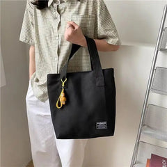 Canvas Shoulder Bag Print Casual Handbag Tote Bag Large Capacity Cotton Handbags