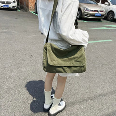 Women Canvas Shoulder Bag Leisure Handbags And Purse Crossbody Bags
