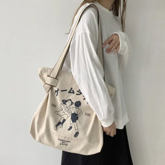 Vintage Canvas Messenger Bag Large Crossbody