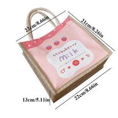 Canvas Shoulder Bag Small Cotton Handbag Casual Tote Female Vintage Messenger