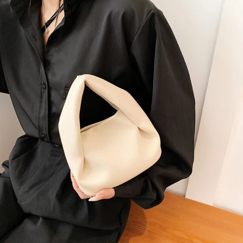 Women Pleated Cloud Bag Crossbody Handbag