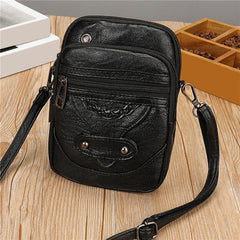 Women Casual Vintage Crossbody Bag Multi-layer Shoulder Bag