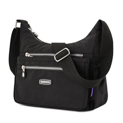Waterproof Nylon Shoulder Bag Large Capacity Mom Handbags Tote Crossbody Pack
