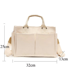 Women Canvas Shoulder Bag Casual Crossbody