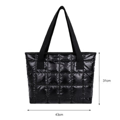 Women Casual Nylon Shoulder Bags Large Capacity Tote Handbags