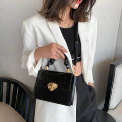 Women Casual PU Leather Shoulder Bag Solid Lady Small Crossbody