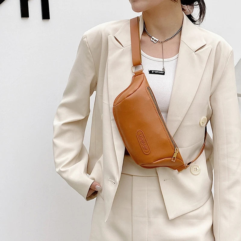 Women Casual Waist Bag Fanny Pack Female Travel Multifunction Shoulder Purse