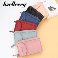 Women Casual Wallet Cell Phone Wallet Big Card Holders Wallet Handbag Purse
