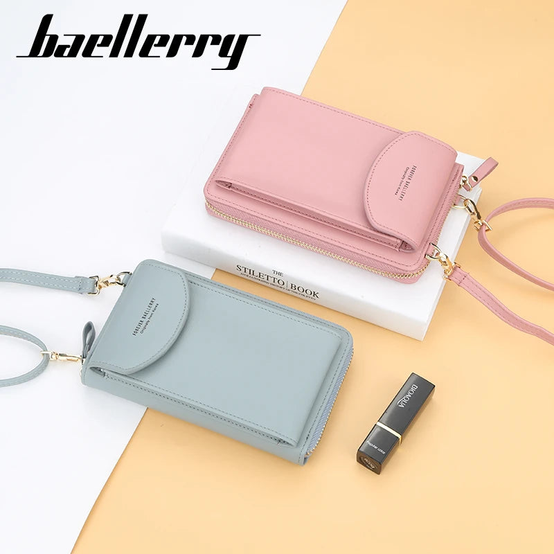 Women Casual Wallet Cell Phone Wallet Big Card Holders Wallet Handbag Purse