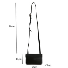 Women Casual Small Messenger Bag Handbag PU Leather Phone Bags