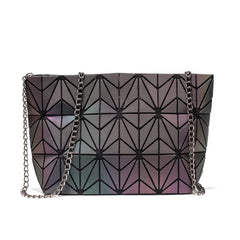 Geometry Luminous Shoulder Bag Crossbody Clutch Messenger Bags