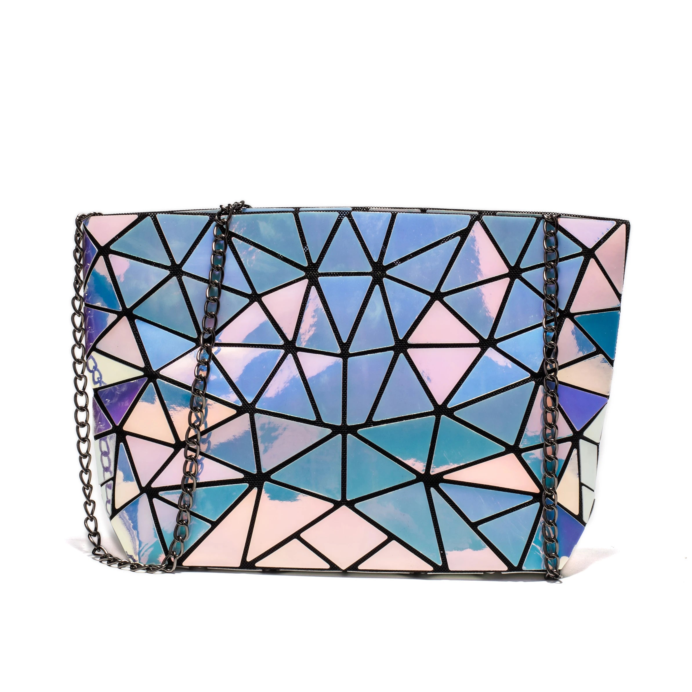 Geometry Luminous Shoulder Bag Crossbody Clutch Messenger Bags